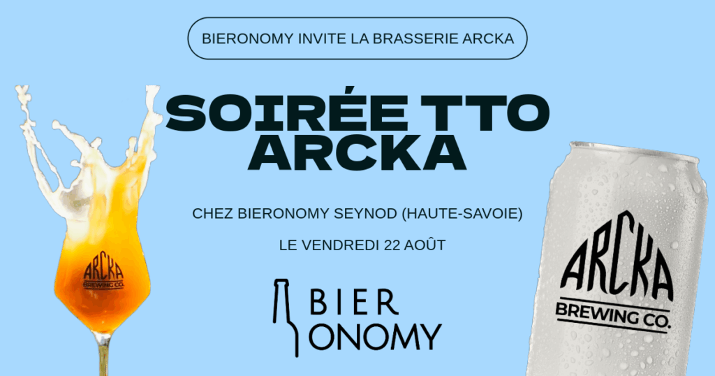 Soirée TTO Brasserie Arcka Bieronomy Seynod