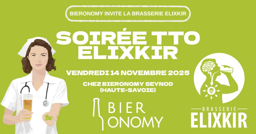 Soirée TTO Brasserie Elixkir Bieronomy Seynod 14 Novembre 2025 Bières Artisanales