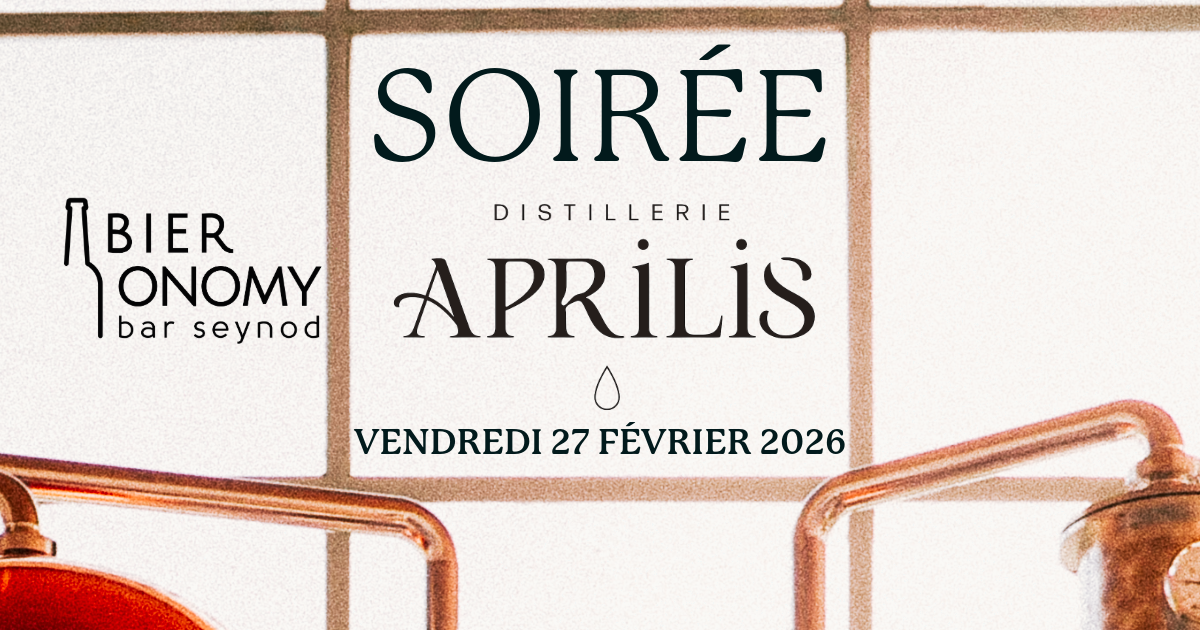 Soirée Distillerie Aprilis chez Bieronomy Seynod : Gin Tonic à la pression & dégustation