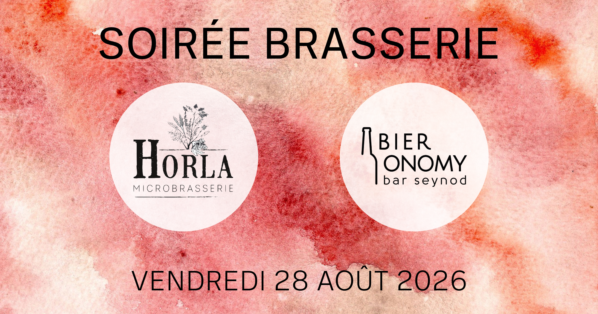 Soirée Microbrasserie Horla chez Bieronomy Seynod – 28 août 2026