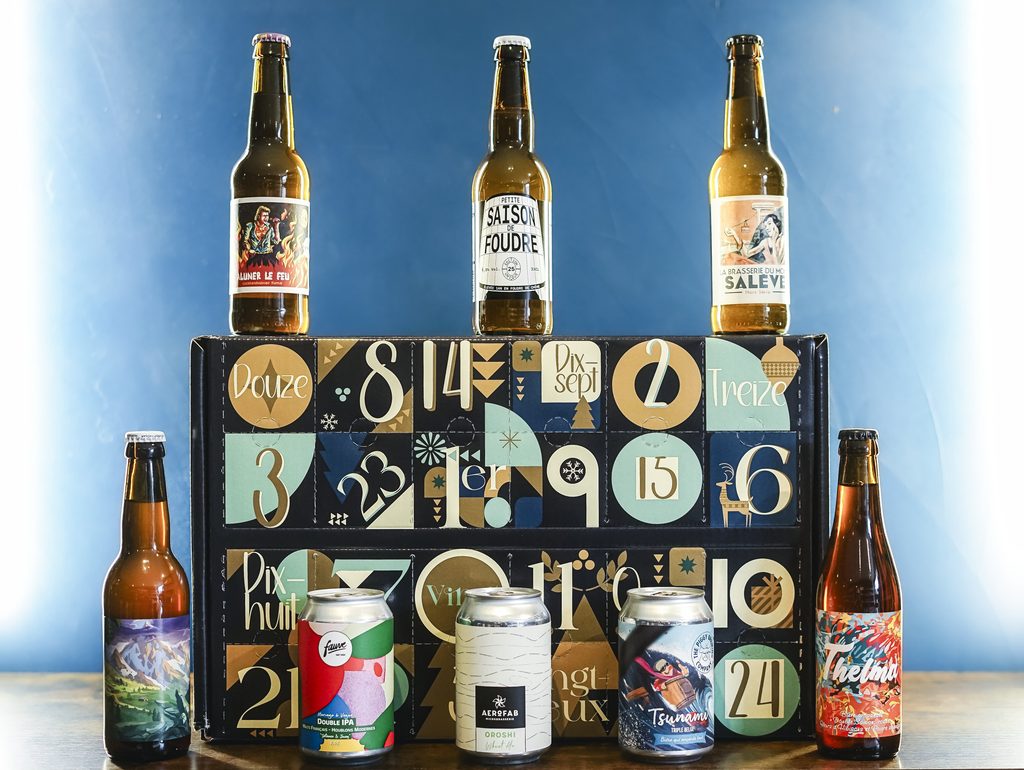Calendrier de l'Avent French Lover Bieronomy 2025 Bières Craft Artisanales Annecy Haute-Savoie Seynod